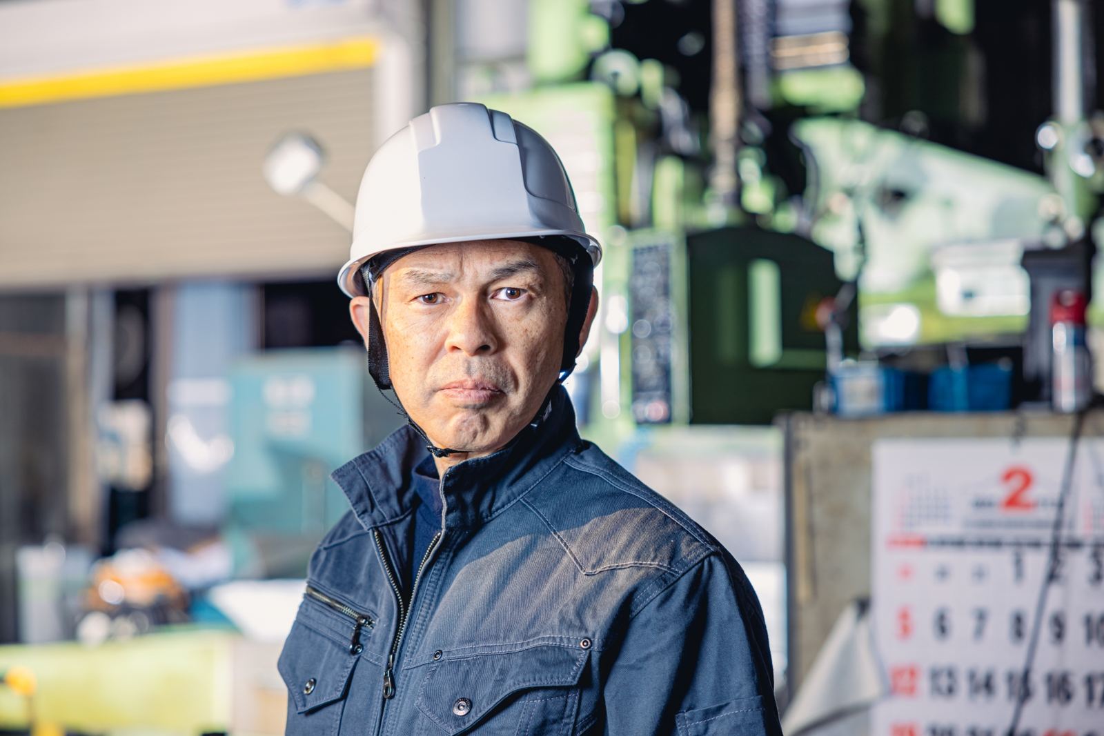 現場での点検業務
